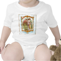 Romantic Couple French Regency Style Baby Bodysuit