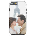Romantic couple with the Eiffel Tower in the Tough iPhone 6 Case