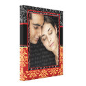 Romantic Damask for Wedding Portrait Ultra-Elegant wrappedcanvas