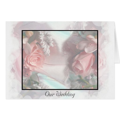 Romantic Dream Wedding Invitation Card Romantic Dream Wedding Invitation Card