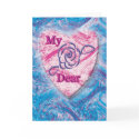 Romantic E. B. Browning Valentine, Sonnet Series card