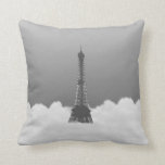 Romantic Eiffel Tower Floating In Cloud On Pillow at Zazzle