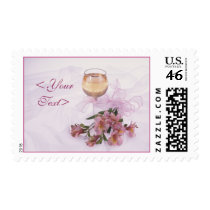 Romantic Floral 8 postage by MuseMagic Romantic Floral 8 postage