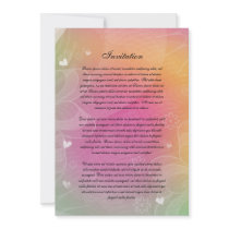 Romantic Floral Invitation
