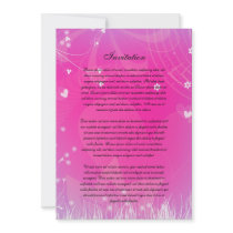 Romantic Floral Invitation