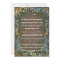 Romantic Floral Invitation