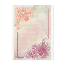 Romantic floral postcards by perfectwedding Romantic floral postcards