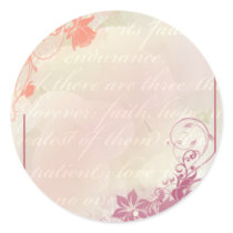 Romantic floral stickers by perfectwedding Romantic floral stickers