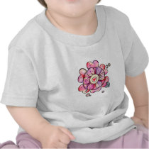 Romantic Flower Creeper t-shirts
