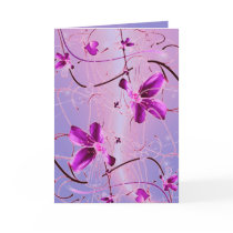 Romantic Flowers Card