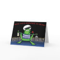Romantic Frog card