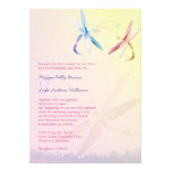 Romantic Garden Dragonfly Wedding Invitations