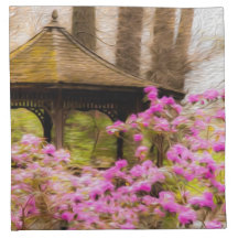 Romantic Gazebo Printed Napkins