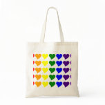 Romantic Gifts for Girls : A Rainbow of Hearts bags