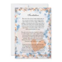 Romantic Heart Invitation