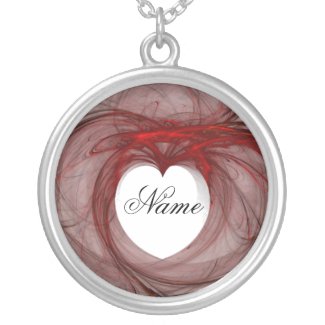 Romantic Heart Personalized Necklace necklace