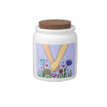 Romantic Holding Hands - dating / anniversary gift Candy Dishes at Zazzle
