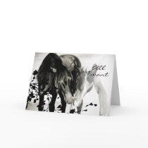 Romantic Horse Greeting Card