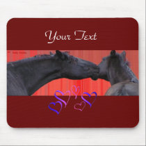Romantic Horses,customizable mousepads