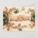 Romantic Irish Wedding Save the Date cards postcard