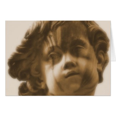 Romantic Italian Renaissance Angel Greeting Cards by gothicarts