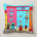 Romantic Italian Villa Throw Pillow