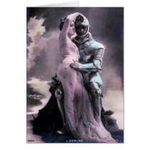 Romantic Knight In Shining Armor Cards