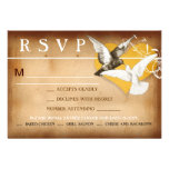 romantic love birds and heart rsvp design personalized invitations