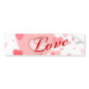 Romantic Love Bumper Sticker bumper stickers