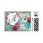 ROMANTIC MONOGRAM 3 STAMPS