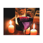 Romantic night post cards
