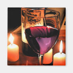 Romantic night refrigerator magnets