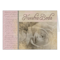 Romantic Nuestra Boda cards
