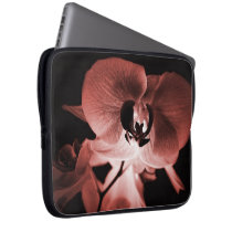 Romantic Orchids Elegant Chic Classy Mod Computer Sleeve