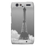 Romantic Paris Eiffel Tower Motorola Droid RAZR Motorola Droid RAZR Case at Zazzle