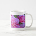 Romantic Pink Rose Floral Mugs