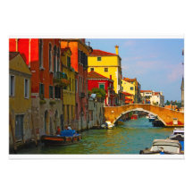 Romantic places in Venice Custom Invite