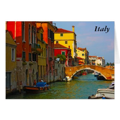 Romantic Places on Romantic Places In Venice Italy Cards From Zazzle Com
