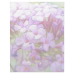 Romantic Purple Butterfly Bush Flowers Personalized Letterhead