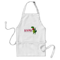 Romantic RAWR Dinosaur Aprons