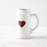 Romantic Red Rose Heart Coffee Mug