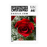 Romantic Red Rose stamps