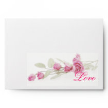 Romantic Red Roses Envelope envelopes