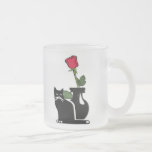 Romantic Rose Kitty Mug
