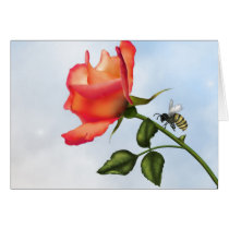 Romantic Rose Notecard 03 cards
