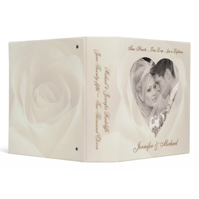 Romantic Rose - Personalized Wedding Binder