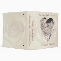 Romantic Rose - Personalized Wedding Binder