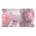 Romantic Roses Gift Tag business cards by elenaind Romantic Roses Gift Tag business cards