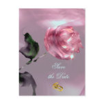 Romantic Save the Date Postcard