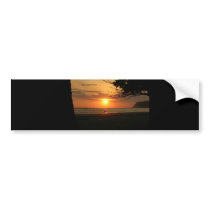 romantic sunset bumper stickers